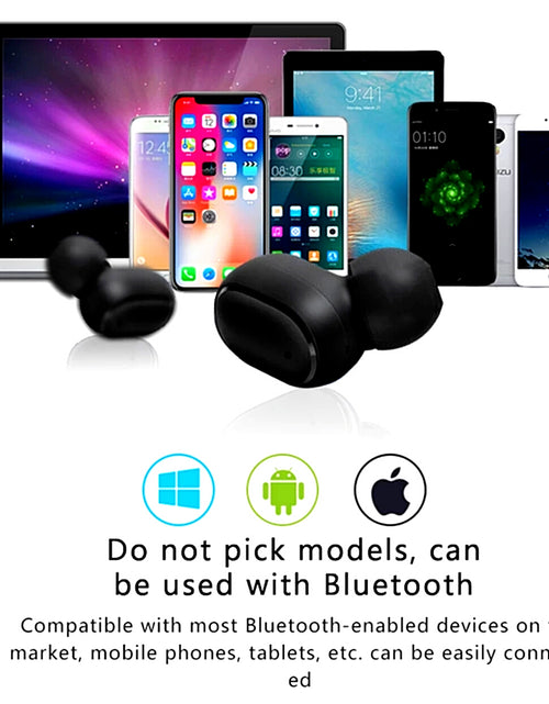 Load image into Gallery viewer, TWS Wireless Bluetooth Earbuds Waterproof Bluetooth Headset Noise Cancelling
