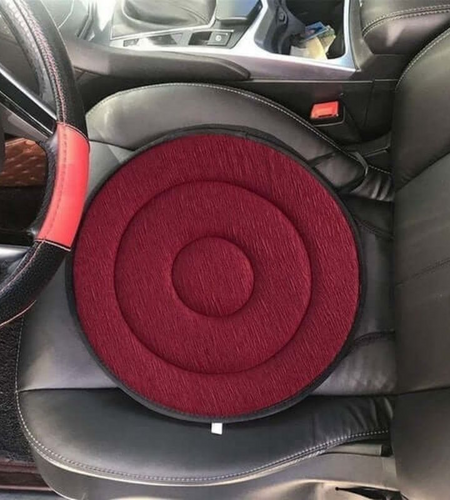 Spinease™ 360° Rotating Memory Foam Seat Cushion – Sit, Swivel & Go with Zero Effort