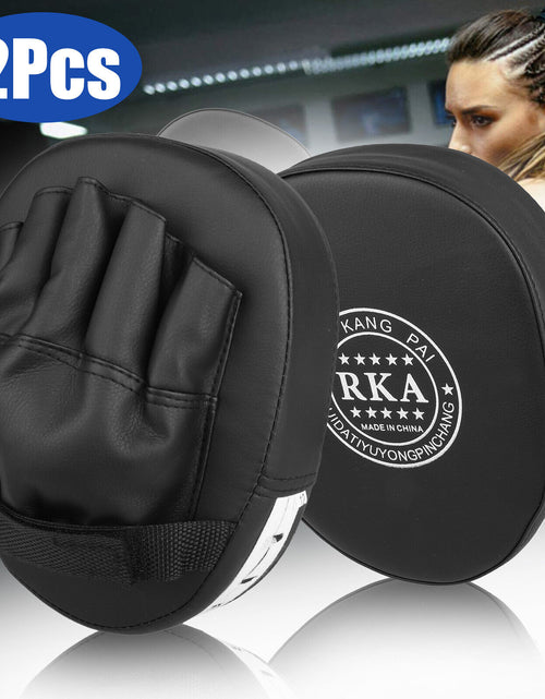 Load image into Gallery viewer, 2PCS MMA Boxing Punching Mitts Sparring Gloves Kick Target Focus Training Pads
