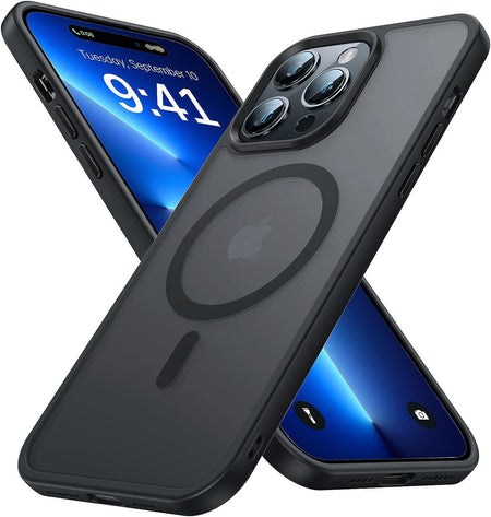 For Iphone 17 16 15 14 13 12 Pro Max Air Frosted Case Mag Safe Shockproof Cover