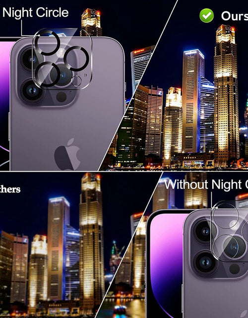 Load image into Gallery viewer, 4X for Iphone 17 Air 16 Pro Max 15 14 13 12 Tempered Glass Camera Lens Protector
