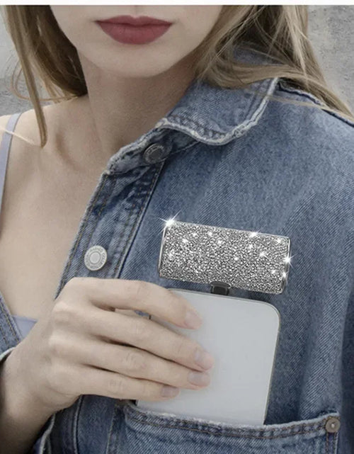 Load image into Gallery viewer, Portable Charger Mobile Power Bank Power Banks Fast Charging Power Bank Shiny Diamond Fashion High Quality 5000Mah
