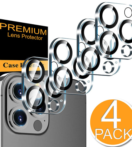 4X for Iphone 17 Air 16 Pro Max 15 14 13 12 Tempered Glass Camera Lens Protector