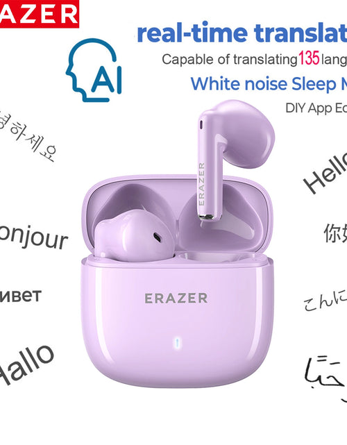 Load image into Gallery viewer, [AI Translator Earphones] Erazer Xt92Pro Bluetooth Earphones Real-Time Translate Earbuds Wireless Headphones for Travel Talking
