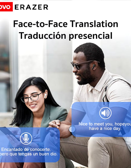 Load image into Gallery viewer, [AI Translator Earphones] Erazer Xt92Pro Bluetooth Earphones Real-Time Translate Earbuds Wireless Headphones for Travel Talking
